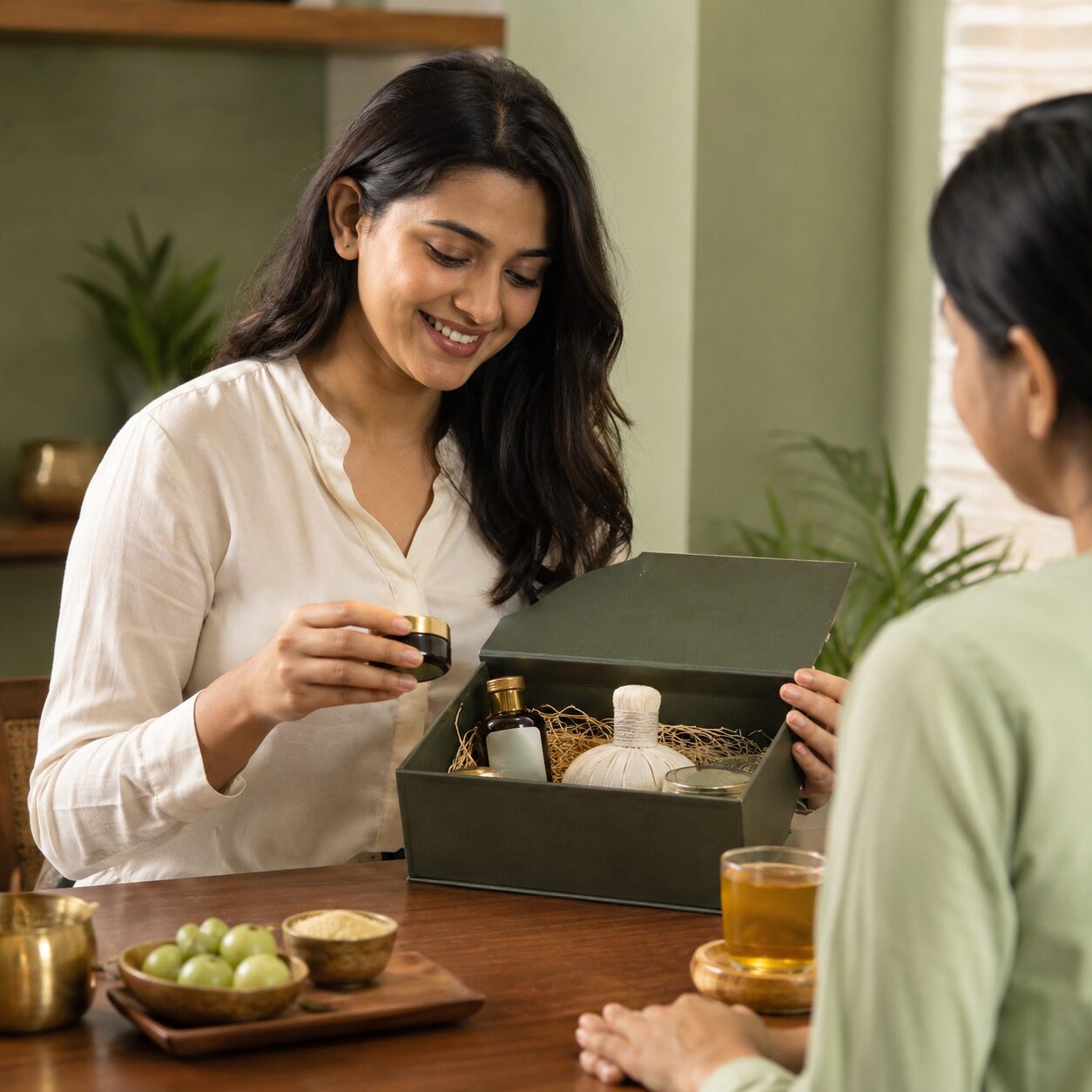 Manoved client wellness moment