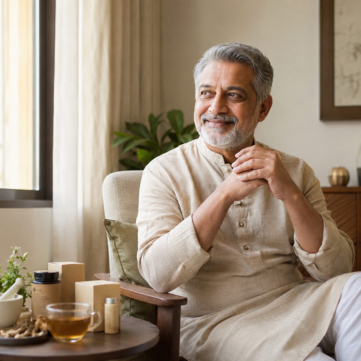 Manoved client wellness moment